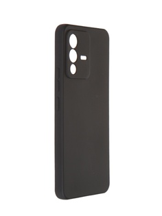 Чехол DF для Vivo V23 Silicone Black vCase-07