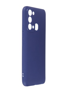 Чехол DF для Itel Vision 3 Silicone Blue itCase-06