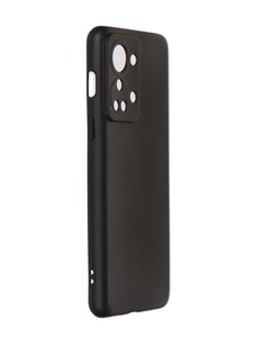 Чехол DF для OnePlus Nord 2T Silicone Black onCase-01