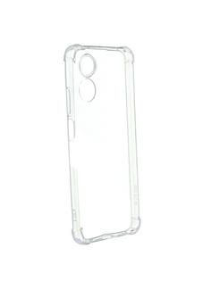 Чехол iBox для Oppo A17 Crystal с усиленными углами Silicone Transparent УТ000033436