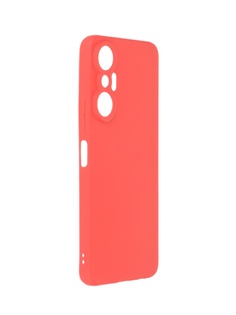 Чехол BoraSCO для Infinix Hot 20s Silicone Matte Red 71248