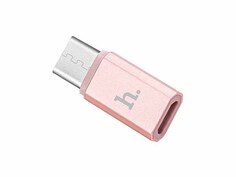 Аксессуар Hoco Type-C - MicroUSB Rose Gold 6957531031253