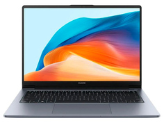 Ноутбук Huawei MateBook D 14 MDF-X 53013TCF (Intel Core i5-1240P 3.3GHz/8192Mb/512Gb SSD/Intel Iris Xe Graphics/Wi-Fi/Bluetooth/Cam/14/1920x1080/Windows 11 Home 64-bit)