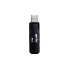 USB Flash Drive 32Gb - SmartBuy Clue USB 3.1 Black SB32GBCLU-K3