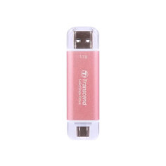 Твердотельный накопитель Transcend USB-A, USB-C 1Tb Pink TS1TESD310P