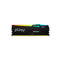 Модуль памяти Kingston Fury Beast Black RGB XMP DDR5 DIMM 5200Mhz PC41600 CL40 - 32Gb KF552C40BBA-32