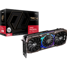 Видеокарта ASRock Radeon RX 7900 XTX Taichi OC 24Gb 1900Mhz PCI-E 4.0 24576Mb 20000Mhz 384-bit HDMI 3xDP RX7900XTX TC 24GO