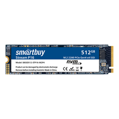 Твердотельный накопитель SmartBuy Stream P16 512Gb SBSSD512-STP16-M2P4