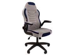 Компьютерное кресло Chairman Game 50 Т53/Т82 Grey-Blue 00-07115872