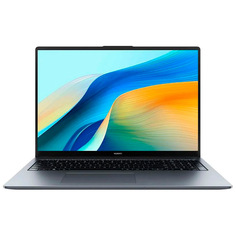 Ноутбук Huawei MateBook D 16 MCLF-X 53013YDK (Intel Core i5-12450H 3.3GHz/16384Mb/512Gb SSD/Intel UHD Graphics/Wi-Fi/Cam/16/1920x1200/No OS)