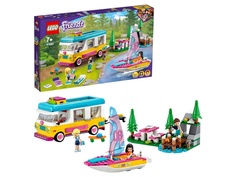 Конструктор Lego Friends Лесной дом на колесах и парусная лодка 487 дет. 41681