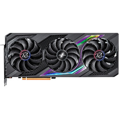 Видеокарта ASRock Radeon RX 7800 XT Phantom Gaming 16GB OC 2254MHz PCI-E 4.0 16384Mb 19500MHz 256-bit HDMI 3xDP RX7800XT PG 16GO