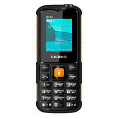 Сотовый телефон teXet TM-D400 Black