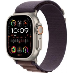 Умные часы APPLE Watch Ultra 2 GPS + Cellular 49mm Titanium Case with Indigo Alpine Loop - Large MREW3 / MRFG3