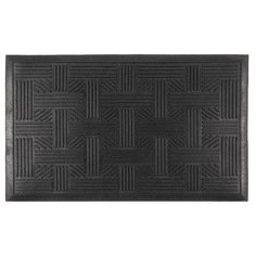 Коврик Sunstep Плетеный 45x75cm Black 31-041