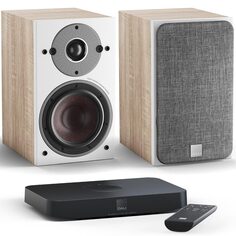 Полочная акустика Dali Oberon 1 C Light Oak + Sound Hub Compact