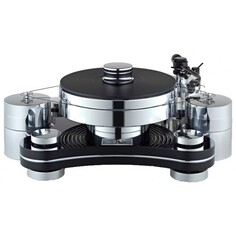 Проигрыватели винила Transrotor ZET 3 TMD Black (Черный) с двумя моторами, с тонармом Transrotor TRA9 Black, MC головкой Transrotor Figaro, Блоком питания Konstant M2 Reference и прижимным диском