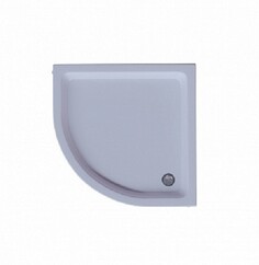 Поддон акриловый Акватек DPA-0000007, 80х80х15, без сифона, на раме, с ножками и съемной панелью, полукруг