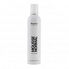 Мусс для ухода за волосами KAPOUS Мусс для укладки волос нормальной фиксации Mousse Normal 400.0
