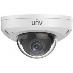Видеокамера IP UNIVIEW IPC314SB-ADF28K-I0 купольная антивандальная, 1/3" 4 Мп КМОП 30 к/с, ИК-подсветка до 30м., LightHunter 0.003 Лк F1.6, объектив 2
