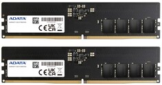 Модуль памяти DDR5 16GB (2*8GB) ADATA AD5U48008G-DT PC5-38400 4800MHz CL40 1.1V