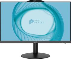 Моноблок 23.8 MSI Pro AP242 12M 9S6-AE0611-607 i3-12100, 8GB, 256GB SSD, UHD graphics, 1920x1080, IPS, WiFi, BT, cam, wireless kbd/mouse Eng/Rus, no