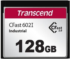 Промышленная карта памяти CFast 2.0 128GB Transcend TS128GCFX602I CFX602i, 500/215MB/s, 180TBW