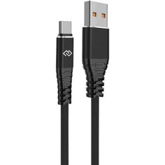 Кабель интерфейсный Digma DG-USBA-С-2M-27W USB (m)-USB Type-C (m) 2м черный