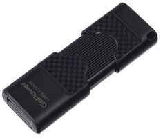 Накопитель USB 2.0 32GB GoPower 00-00025964 SLIDER, пластик, черный матовый