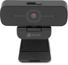 Веб-камера Oklick OK-C001FH черная 2Mpix (1920x1080) USB2.0 с микрофоном (1919820)
