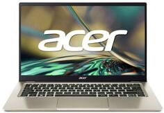 Ноутбук Acer SF314-512 NX.K7NER.008 i5-1240P/8GB/512GB SSD/Iris Xe Graphics/14" FHD IPS/WiFi/BT/cam/noOS/haze gold