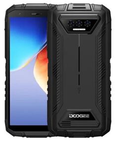 Смартфон Doogee S41 Pro 4GB/64GB black, 5.45, 720x1440, 4 Core, 13Mpix+2Mpix+2Mpix/8Mpix, 2 Sim, 2G, 3G, LTE, BT, Wi-Fi, GPS, Type-C, 6300mAh, Andro