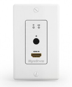 Передатчик Wyrestorm TX-35-IW встраиваемый 4K UHD HDBaseT, розетка 1-Gang (4K: 35 м | 1080p: 70 м)