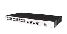 Коммутатор Huawei S5735-L24P4S-A-V2 (24*10/100/1000BASE-T ports, 4*GE SFPports, PoE+, AC power, Basic SW)