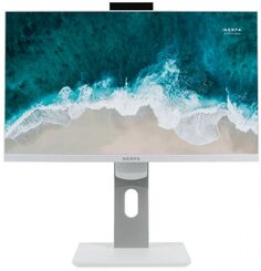 Моноблок 23.8 Nerpa SAIMAA I242-101F i3-10100/16GB/256GB SSD/UHD 630/WiFi/BT/cam/card-reader/Win11Pro/white