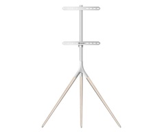 Подставка ONKRON TS1220 для телевизора белый 32"-65" макс.35кг напольная