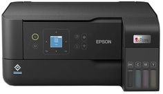 МФУ цветное Epson EcoTank L3560 C11CK58405 струйный, A4, 4 цвета, 15стр/мин (A4 ч/б), 8стр/мин (A4 цв.), 4800x1200 dpi, СНПЧ, USB, WiFi, черный