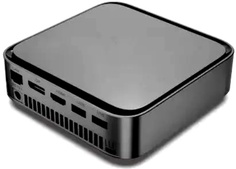 Неттоп iRu 310TLCN i5 1135G7, 16GB, 512GB SSD, Iris Xe graphics, GbitEth, WiFi, BT, noOS, черный