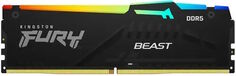 Модуль памяти DDR5 8GB Kingston FURY KF560C40BBA-8 Beast Black RGB XMP 6000MHz CL40 1RX16 1.35V 16Gbit RTL