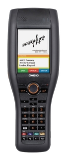 Терминал сбора данных Casio DT-X30R-15 Win Mob 6.1, 128MB, лазерный, цветной QVGA дисплей, WiFi 802.11b/g, Bluetooth, IrDA