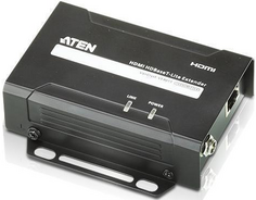 Удлинитель Aten VE801T-AT-G передатчик/extender/transmitter, HDMI HDBaseT-Lite, 60 метр., 1xUTP Cat5e, HDMI+RJ45, F, без шнуров, Б.П. 220> 5V, (по в