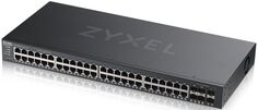Коммутатор ZYXEL NebulaFlex Pro GS2220-50 GS2220-50-EU0101F L2, rack 19", 44xGE, 4 комбо-порта (SFP/RJ-45), 2xSFP, автономное/облачное управление