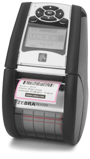 Термопринтер этикеток Zebra QLn220 QN2-AUCAEE10-00 мобильный Зебра
