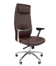 Кресло офисное Chairman VISTA 7023912 экопремиум, коричневый