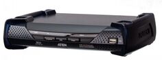 Удлинитель Aten KE6920R-AX-G 2K DVI-D Dual Link KVM с доступом по IP и двумя слотами SFP (приемник)