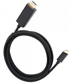 Кабель-адаптер VCOM CU423C-1M USB 3.1 Type-Cm/HDMI A(m) 3840x2160/30Hz, 1m
