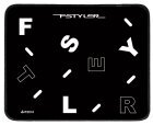 Коврик для мышек A4Tech FStyler FP25 Мини черный/белый 250x200x2 мм
