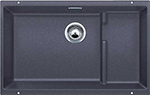 Кухонная мойка Blanco 523539 SUBLINE 700-U Level SILGRANIT темная скала с отв.арм. InFino