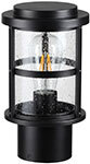 Ландшафтный светильник на базу Odeon Light NATURE MAGUS, черный/стекло (4964/1A)