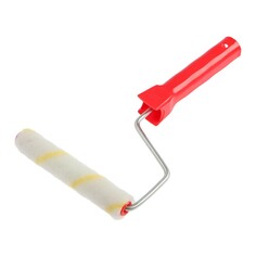 Мини-валик лом, микрофибра, 150 мм, рукоятка d=6 мм, d=16 мм, ворс 10 мм Lom